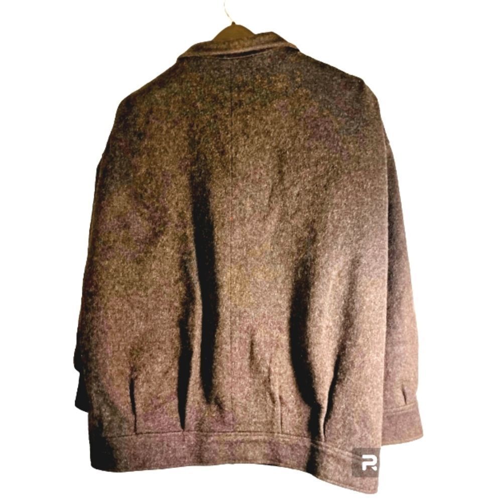 Vintage Gallery Wool Funnel Neck Blazer Bomber Jacket 14 - Picture 5 of 15